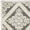 thumbnail image 3 of SAFAVIEH Vermont Trinity Floral Geometric Wool Area Rug, Ivory/Black, 6' x 9', 3 of 5
