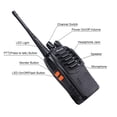 thumbnail image 4 of Radio Walkie Ansoko A-8S de 2 vías de largo alcance, 16 canales (x6), 4 of 7