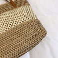 thumbnail image 5 of Women Large Capacity Tote Bag Summer Beach Bag Handbag With Tassel, Beach Shoulder Bag Handbag for Travel Daily Shopping, 5 of 7