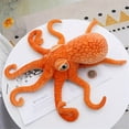 thumbnail image 5 of Octopus Stuffed Animal, Octopus Squishy, Plush Stuffed Animals, Reversible Octopus Plushie, 24 In, Orange Teal Accent, Soft Fabric, Floor Display, Bedroom Decor, 1 Pc, 5 of 6