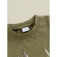 thumbnail image 6 of BemeyourBBs Toddler Baby Boy Summer Clothes Cute Infant Baby Boys Duck Outfits Duck Embroidery Short Sleeve T-Shirt Top with Pockets Elastic Waist Camouflage Shorts Set, 6 of 9