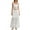 White, variant on Musuos Women's Summer Skirt Outfits Solid Color Square Neck Tank Tops with Tiered A-line Long Skirt Set Casual Party Clothes