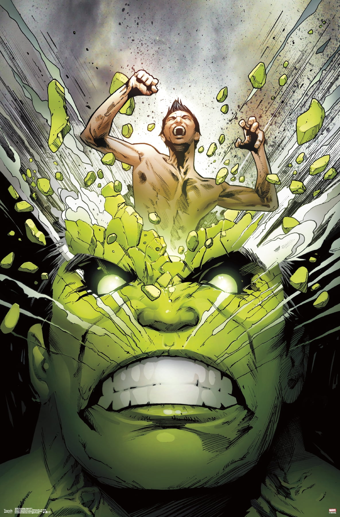 Marvel Comics - The Incredible Hulk - Cover #171 Wall Poster, 22.375