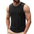 thumbnail image 5 of Men's Quick-Dry Sleeveless Athletic Shirt for Sports and Fitness Training, 5 of 8
