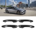 thumbnail image 1 of Exterior Door Handle Cover, Carbon Fiber Pattern Anti Aging Side Door Handle Protector ABS Unique  for Cars, 1 of 8