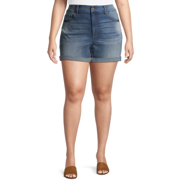 juniors plus size shorts
