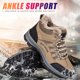 thumbnail image 4 of Botas de nieve Zapatos de senderismo Botines de tobillo para hombre con cordones de invierno para viajes al aire libre (44) Camel Likrtyny Tenis De Mujer Tenis De Hombre, 4 of 9