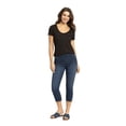 thumbnail image 6 of Jordache Women'sand Women's Plus High Rise Super Skinny Capri, 6 of 6