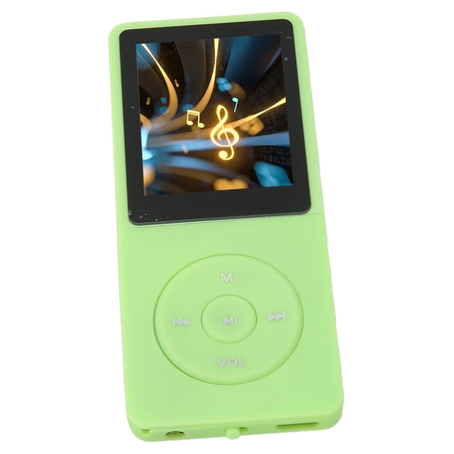 Reproductor MP3 MP4 Pantalla de 1,8 pulgadas Memoria de 8 GB Ampliable a 64 GB Reproducción de 30 horas Reproductor de música deportivo multifunción Verde