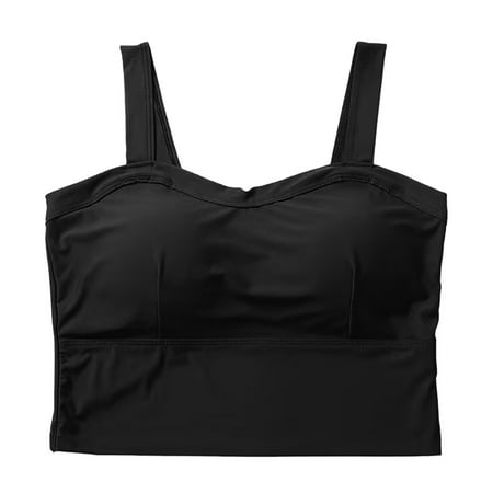 

Women s Beautiful Back Wide Shoulder Strap Sports Underwear Shockproof Fitness Vest Style Fixed Cup Push Up Sports Bra Compression Bra for Women