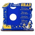 thumbnail image 2 of Graduation Diploma Frame,Shadow Box Class Of 2026 - Graduation Certificate Frame,For School Degree Certificate License Award Document Commencement(Blue), 2 of 6