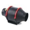 thumbnail image 3 of 4 inch Inline Duct Ventilation Fan Vent Exhaust Blower Vent Fan 2600r/Min 310CFM, 3 of 12