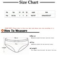 thumbnail image 2 of Bigersell Women's Briefs Clearance Shapewear Underwear Tangas Panty Style P-1134 Spandex Thong Panties Plus Size Thongs Ladies Briefs High Waist Women's Panties Khaki One Size, 2 of 6