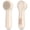 beige, variant on NEXPURE Facial Cleansing Brush, IPX7 Waterproof Sonic  Face Scrubber, Rechargeable Electric Silicone Face Brush for Deep Cleansing and Exfoliation