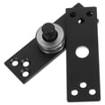 thumbnail image 3 of MRLESS 360 Degree Pivot Rotating Door Hinge, Heavy Duty Stainless Steel Concealed Shaft, Black Hidden Door Hardware for Smooth, 3 of 9