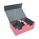 thumbnail image 2 of Card Caja de juego Juego Almacenamiento de cartas PU Cardes de cuero Pu Cardeta de juego de tarjetas Rosa, 2 of 8