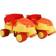 thumbnail image 2 of RC Sports Zippy Adjustable Toddler and Children's Starter Skates, Juvenile 7-13, Orange/Yellow/Red, 2 of 3