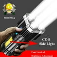 thumbnail image 3 of SAYFUT 4-Head Super Bright LED Searchlight Rechargeable Spotlight Flashligh for Car Repair Home Use Emergency, 3 of 7