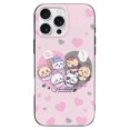 thumbnail image 1 of Chiikawa TPU Case for iPhone 16 Pro Max – with Ultra Slim, Shockproof, Anti-Yellowing, Scratch-Resistant, Wireless Charging Compatible, Enhanced Grip Black-style, 1 of 7
