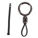 thumbnail image 5 of unbranded Llavero Negro Para Con Exclusivo Y Clip Para Colgar Llaves Y Otros Objetos Personales, 5 of 7