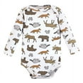 thumbnail image 5 of Hudson Baby Cotton Long-Sleeve Bodysuits, 3- Pack, Newborn- 24 Months, 5 of 5