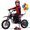 Pink, variant on Gas Dirt Bike,50cc 4-Stroke Gas Powered Mini Bike for Adults & Teens,with Disc Brakes&Suspensions,Up to 25 Mph