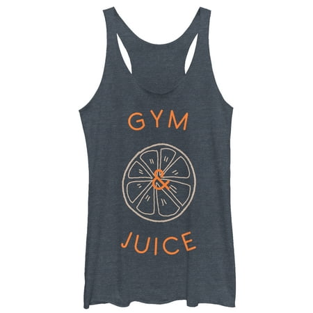 Chin Up Women's Gym and Juice Racerback Tank Top