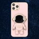 thumbnail image 1 of 3D Plating Astronaut Hidden Stand Case Cover Cute Astronaut Stand Phone Case para IPhone 12Pro TPU Cover, 1 of 3
