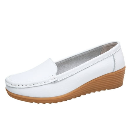 

Womens Shoes Ankle Loafers Gladiator On Flock Casual Flat Slip Casual Shoes