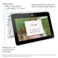 thumbnail image 5 of HP CHROMEBOOK X360 11-AE110NR, Intel Celeron N3350, Intel HD Graphics 500, 32GB eMMC, 4GB LPDDR4, 4SH02UA#ABA, 5 of 7