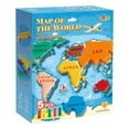 thumbnail image 1 of Colorful Dough Set For Kids 3-4 Years Old, World Map Colorful Dough Accessories, Continents Colorful Dough Tool Set For Toddler Boys Girls, 1 of 2