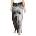 thumbnail image 2 of Kdxio Women's Comfy Stretch Dog Wrapped in Towel 1Print Drawstring Pajama Pants-XX-Large, 2 of 9