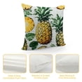 thumbnail image 4 of SHANXI Art Plant Fruit Illustration White Summer Fruit Pillowcases Sofa 18x18in, 4 of 5
