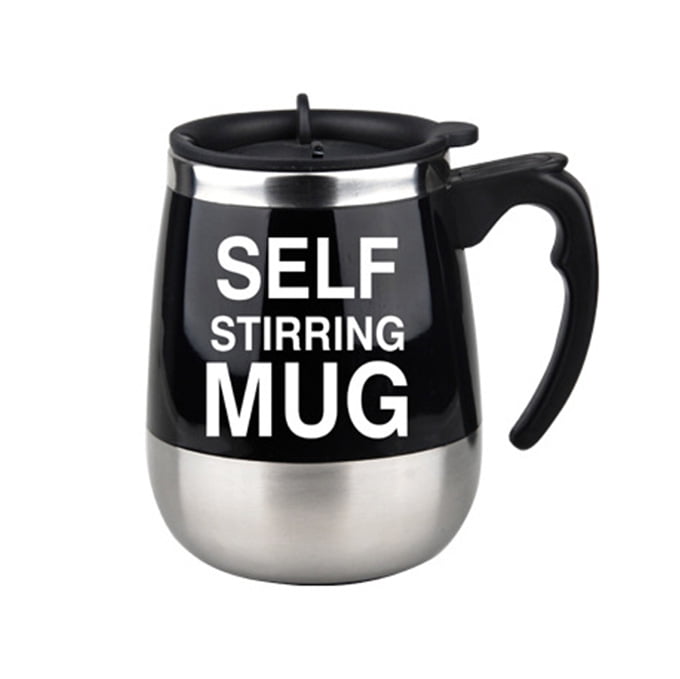 GOOACTION Auto Stirring Mug Portable Self Stirring Mixing Cup Electric Automatic Coffee Milk and Juice Mixing Mugs Cups 400ml/14oz 
