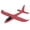 Red, variant on Xirurus Flying Mini Throwing Glider Shiny Night Aircraft Toy Hand Launch Airplane Model, 19.09 inches / 48.5 cm EPP Foam Toss Plane, Red[cite: 1]