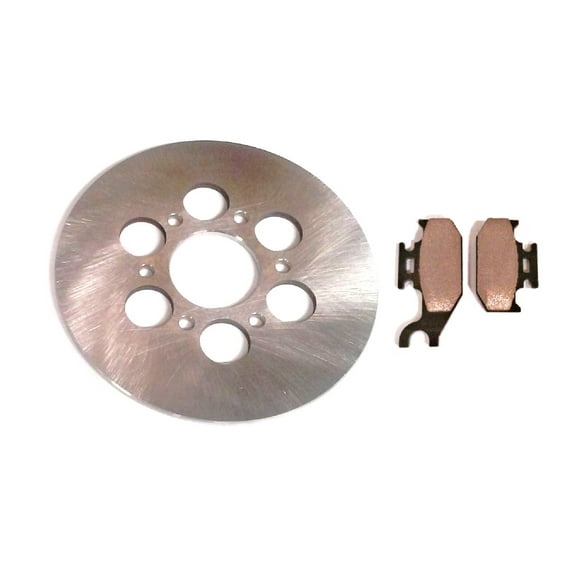 UTV Rear Brake Rotor with Pads for Yamaha Rhino 450 & 660