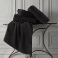 thumbnail image 7 of Jumbo Large Bath Sheets Towels 2 Pack Soft and Absorbent, 100% Cotton Towels (Black, Bath Sheet), 7 of 7