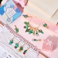 thumbnail image 3 of 1 Box 20Pcs 10 Styles Cactus Stitch Markers Crochet Stitch Charms Alloy Metal Green Plant Round Columnar Cacti Lobster Claw Clasps Charm for DIY Crafts Knitting Weaving Sewing Quilting, 3 of 6