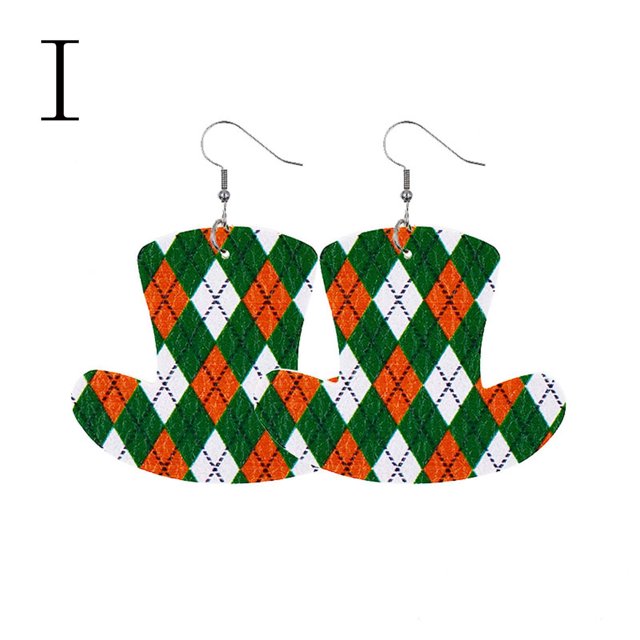 Jusqu'à 65 % de Rabais sur les Boucles d'Oreilles St. Patrick Vertes en Forme de Goutte Bijoux Cadeau de Vacances pour Femme Collier Bagues Boucles d'Oreilles Bijoux en Liquidation