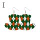 thumbnail image 1 of Fiudx Ofertas Flash Del Día Solo En Línea Pendientes De San Patricio Pendientes Verdes En forma De Gota Joyería Regalo De Vacaciones Para Mujer, 1 of 2