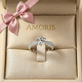 thumbnail image 1 of Anillo De Compromiso 925 Plata Mujer Joyeria Fina Xtellar plateado, 1 of 3