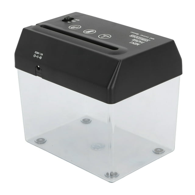 Destructeur de Papier Portable, Petit Mini Destructeur de Papier pour la Coupe