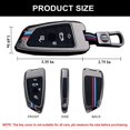 thumbnail image 4 of Funda con llavero Elegance para BMW Serie 1 3 4 5 6 7, 4 of 6