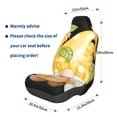 thumbnail image 3 of Fuzoiu Sunflower Gnomes 3 Print Elastic Car Seat Covers, Seat Cover Protector,Universal Fit Interior Covers for Most Cars,Washable Seat Cover Non Slip for SUV,Sedan,Van, 3 of 5