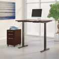 thumbnail image 2 of Move 60 Série Bureau Réglable 48W x 30D en Cerisier Moka - Bois Manufacturé, 2 of 7