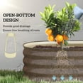 thumbnail image 5 of Outsunny Galvanized Raised Garden Bed Kit, Metal Planter Box with Safety Edging, 94.5" x 24.5" x 11.75", Cream, 5 of 10