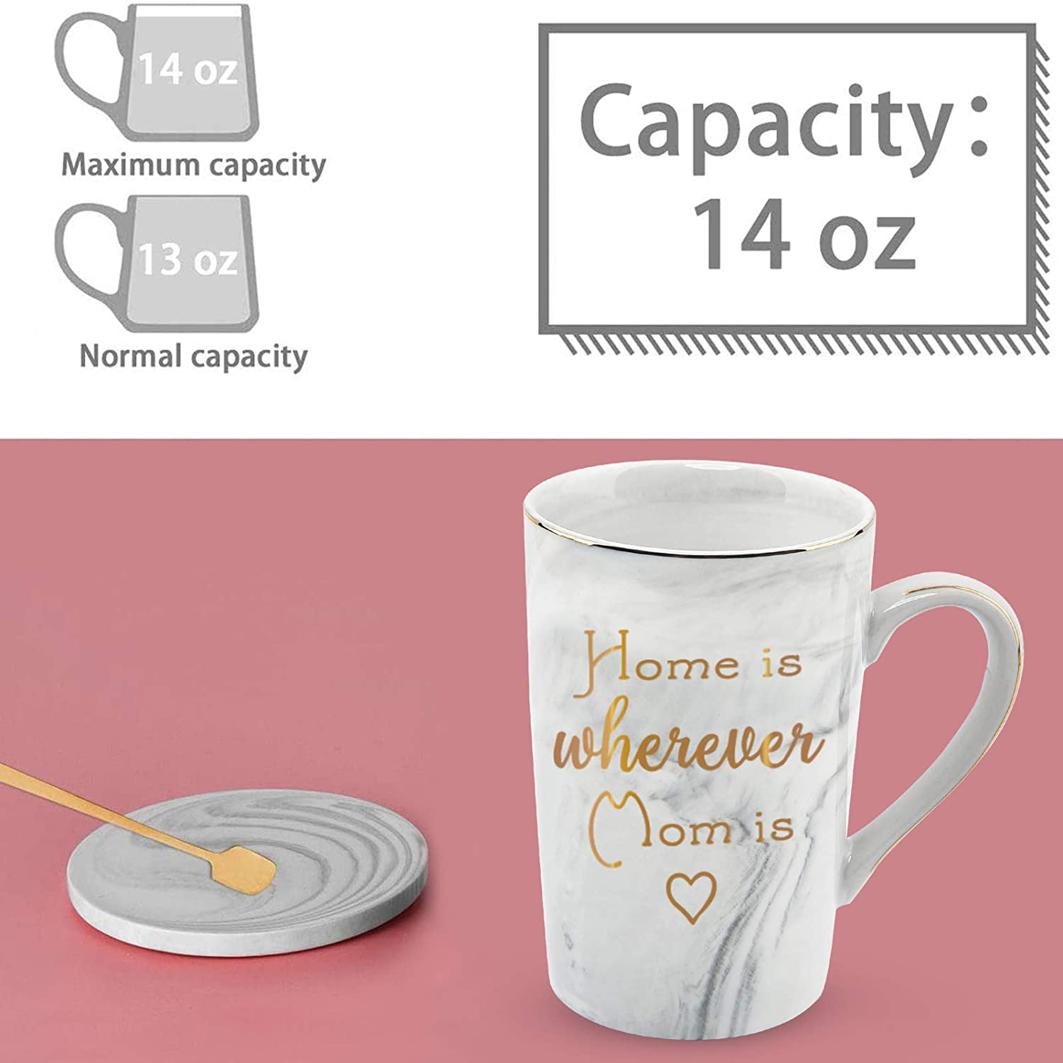 Typo Womens Anytime Mug Hot Drinking  In  Multicoloured 