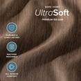 thumbnail image 3 of Bare Home Down Alternative Comforter Set - 3-Pieces - All Seasons - Full, Heather Taupe, 3 of 8