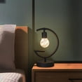 thumbnail image 1 of Table Lamp Battery Powered LED Bulb Desk Lights Bedside Light for Home Patio black G, 1 of 10
