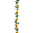 thumbnail image 1 of Girasol Artificial Guirnalda De Flores Artificiales De Vid De Girasol Con Hojas Verdes Para La Decoración De La Mesa Del Banquete De Boda Scienceny HA045133-01, 1 of 6
